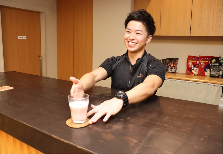 トレーニング後のプロテイン